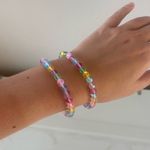 Neon Translucent Beaded Bracelets Photo 1