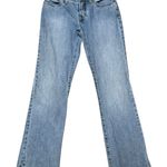Cruel Girl Relaxed Low Rise Bootcut Split Hem Jeans Light Wash 3 Regular Photo 0