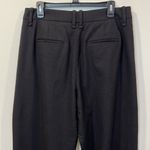 Vince  Black Wool Blend Cropped Wide Leg Pants Size 12 EUC Photo 4