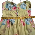 Abercrombie & Fitch Abercrombie Fitch Womens Y2K Floral Babydoll Dress Size M Cottagecore Fairy Photo 7