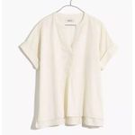 Madewell Responsible Lakeline Popover Shirt in Lakehouse Size Medium Photo 0