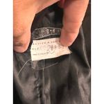 Knoles‎ & Carter Genuine Leather Black Bomber Jacket Ribbed Moto Bikercore Cozy Size M Photo 11