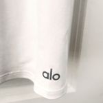 Alo Yoga  White Sleeveless Polo Tennis Dress | Athletic Mini | Size L Photo 3