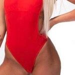 Sunny Co Clothing Red One Piece Swimsuit Photo 0