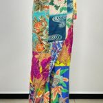Johnny Was NWOT  Soft Side Wrap Pants Womens Sz XXL Multicolored Tropical Pull on Photo 0