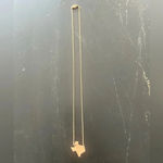 Petite Gold Texas State Shape Necklace Photo 2