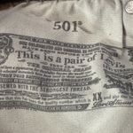 Levi's Levi’s 501 SZ W27 Jean Shorts Button-Fly Mid-Rise Frayed Hems Pockets Black Wash Photo 5