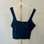 Wild Fable  Black Velour Tank Top Women's Medium NWT Photo 1