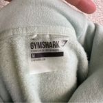 Gymshark Women’s Light Green Cropped Hoodie Sweatshirt Size Medium Photo 1