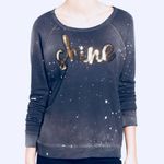 Sundry | Shine Golden Sequin Sweatshirt Size 2 Photo 0