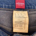 Vintage Y2k Olsen Flared Jeans Embroidered Applique High Rise Rigid Denim 27/ 6 Blue Photo 8