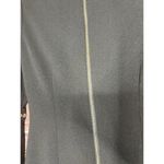 Calvin Klein Black Dress Size 2 Fitted with 3/4 Bell Sleeve With gold Rings. Photo 2