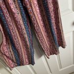 Three Dots WOMENS PRINTED WIDE LEG PULL ON PANT size Large Photo 6