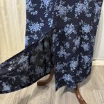 Kathie Lee Collection Vintage  Back Slit Midi Farm Skirt 14 Rayon Made in USA 90s Photo 7