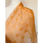 2‎ Vintage Rayon Nylon Blend Yellow 150x70 Orange 100% Nylon 26x25 See Photos Photo 1