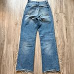 ZARA  High Rise Medium Wash Wide Leg Jeans Size 2 Photo 9
