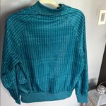 Happy Thursday Spiked Refreshers Bomber Jacket Blue Size M Photo 3