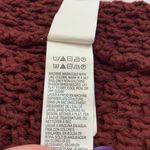Lucky Brand Maroon Textured Cardigan. Size Small Photo 4