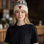 Nba NWT  ERA CHICAGO BULLS WHITE SPORT WOMENS KNIT HAT Photo 0