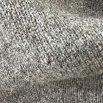 Eileen Fisher Sweater Yak Merino Wool Asymmetrical Cowl Neck XL Gray Black Photo 3