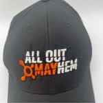 Orangetheory  (OTF) All Out Mayhem Black Gym Athletic Hat Breathable Mesh Unisex Photo 2