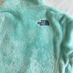 The North Face Women's Osito Fleece Full Zip Jacket Aqua Blue Size Small Photo 8