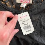 A'Gaci NWT A’Gaci Black lace & mesh bodysuit S floral lace sexy body suit club festival Photo 8