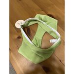 Camila Coelho NWT Talita High Waist Bottom Celery Green & White  $78 XS Revolve Photo 8