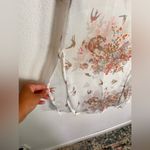 Kareena’s Sheer 100% Silk Floral Cover Up Dress Size S Photo 5