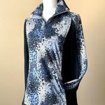 Adidas | Quarter Zip Climawarm Kangaroo Pocket Pullover Top Sz M Photo 2