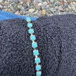 Handcrafted Swarovski Crystal Bracelet Rhodium Photo 2