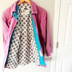 London Fog Vintage Pink Coat Jacket Full Zip Pockets Size Medium Photo 6