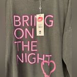 Wildfox Bring On the Night Women’s Grey Cotton Sweater Size Small Photo 5