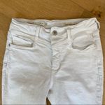 Pilcro and the Letterpress Anthropologie - Pilcro High Rise Slim Jeans White Photo 2