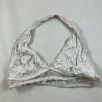 SM Off white cropped Lacey bustier halter Photo 2