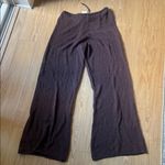 NWOT MONDAY SWIM BELIZE KNIT PANT ESPRESSO Brown Photo 3