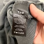ARITZIA TNA Alter Thermal Knit Sweater Sz XS Gray Long Sleeve Pull Over Comfy Photo 6