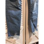 Madewell 9" High Rise Skinny Jeans Distressed Ripped Raw Hem Denim Size 29 Photo 3