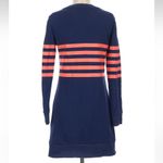 Sail To Sable STS  Navy & Coral Striped Sweater Sweatshirt Cotton Dress Size XS Photo 4