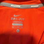 Nike  Dri-Fit Running Quarter Zip‎ Long Sleeve Athletic Top Orange Red Women's Photo 6