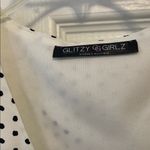 Chic Black and White Polka Dot Midi Dress Size M Photo 1