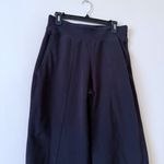 Athleta Black Retroplush Fleece Straight Leg Pants size M Photo 4