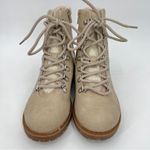 Style & Co . Maariah Faux Suede Lace Up Ankle Boots in Beige Size 6M MSRP $90 Photo 2