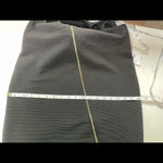 Superfoxx  bodycon black mini dress front asymmetric zipper Stretchy Sz S Photo 8