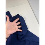 Claudia Hoan Navy blue formal vintage skirt, made in the USA Size 10 Photo 8