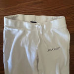 Seaside Official Sweatpants Joggers Size XS Loungewear Preppy Florida Resortwear White Photo 4