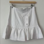 Veronica Beard NWT  6 Kemble Skirt in White Photo 2
