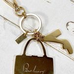 Burberry White & Burgundy Purse & Shoe Bag Charm/Keychain Photo 5