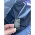 H&M Strapless Short Dress Fit & Flare Navy Blue Print Pleated Skirt Pockets Sz 6 Photo 7