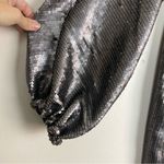 ANINE BING  Angie silver sequined mini dress. New with tags. Size S Photo 8